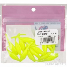 Panfish Assassin™ Limetreuse 1.5 in. Tiny Shad Fishing Lures 15 ct Bag 553166688